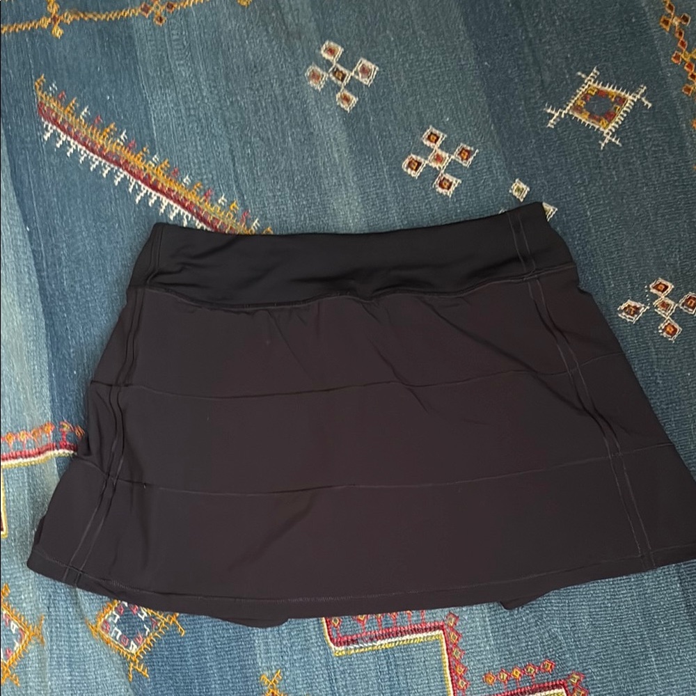Lululemon Athletica Black Athletic Skirt